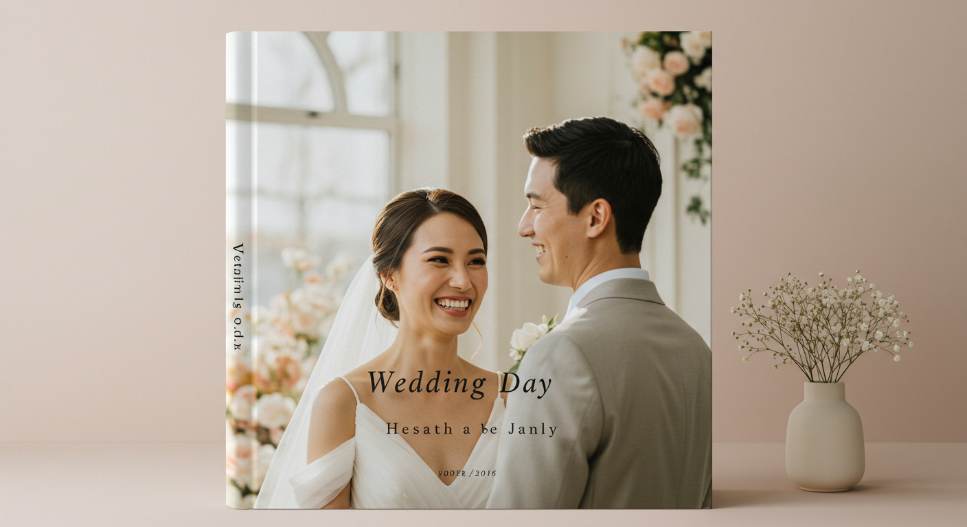 Luxury Velvet Wedding Photobook