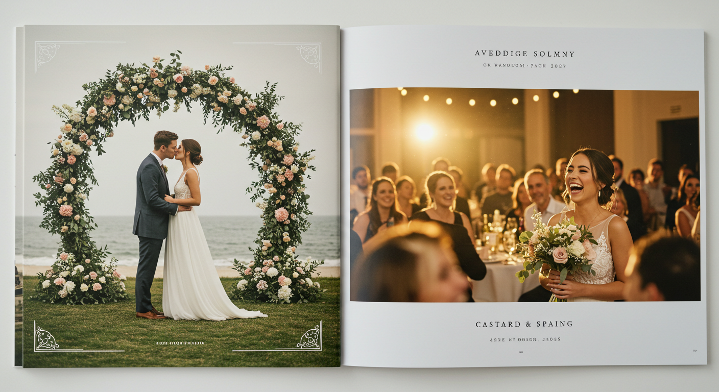 Luxury Velvet Wedding Photobook