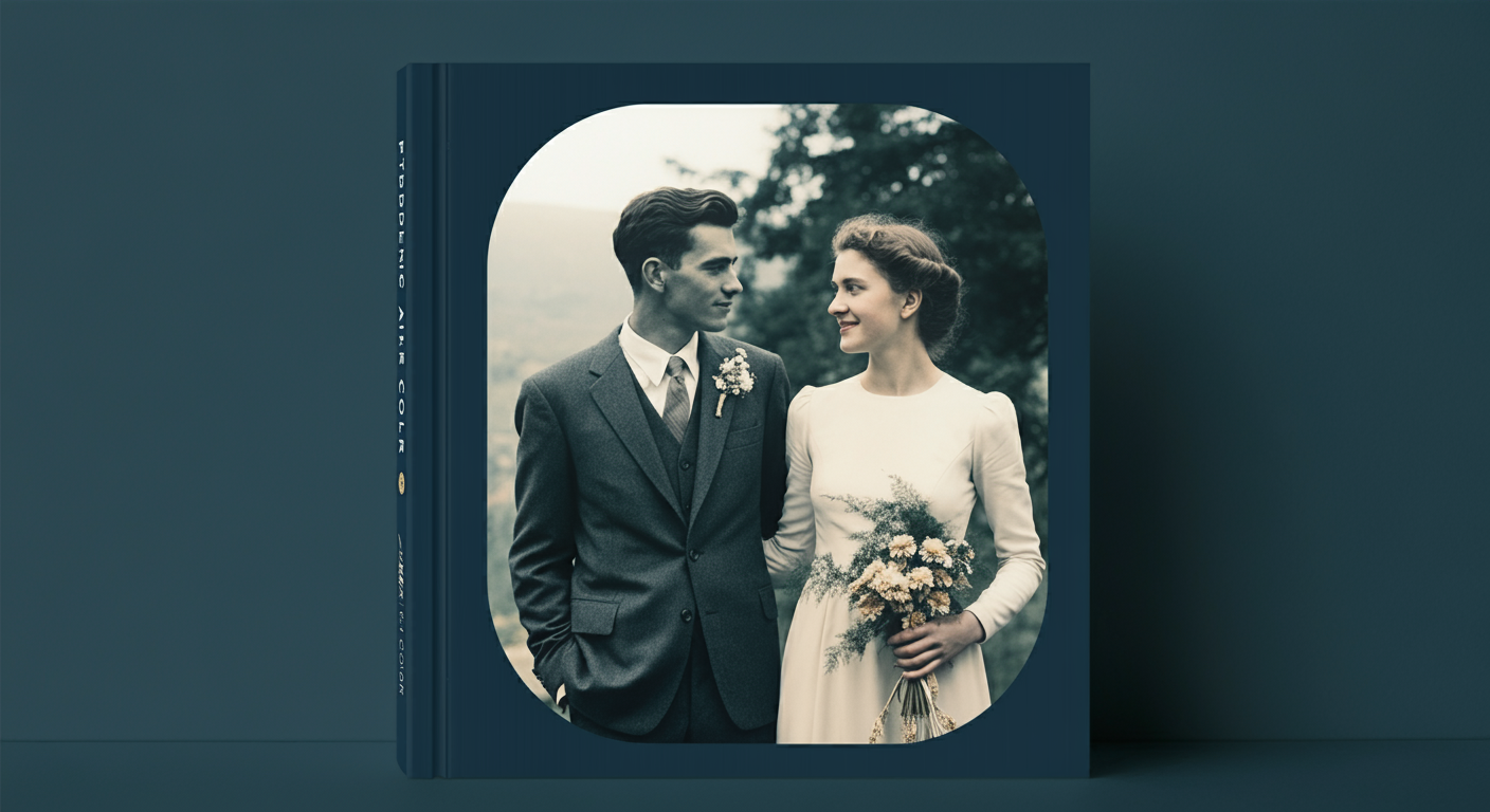 Timeless Black & White Wedding Photobook