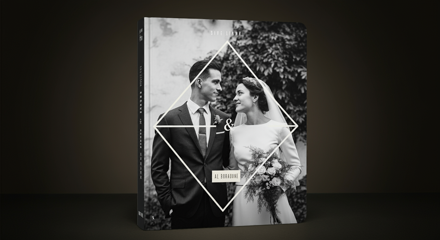 Timeless Black & White Wedding Photobook